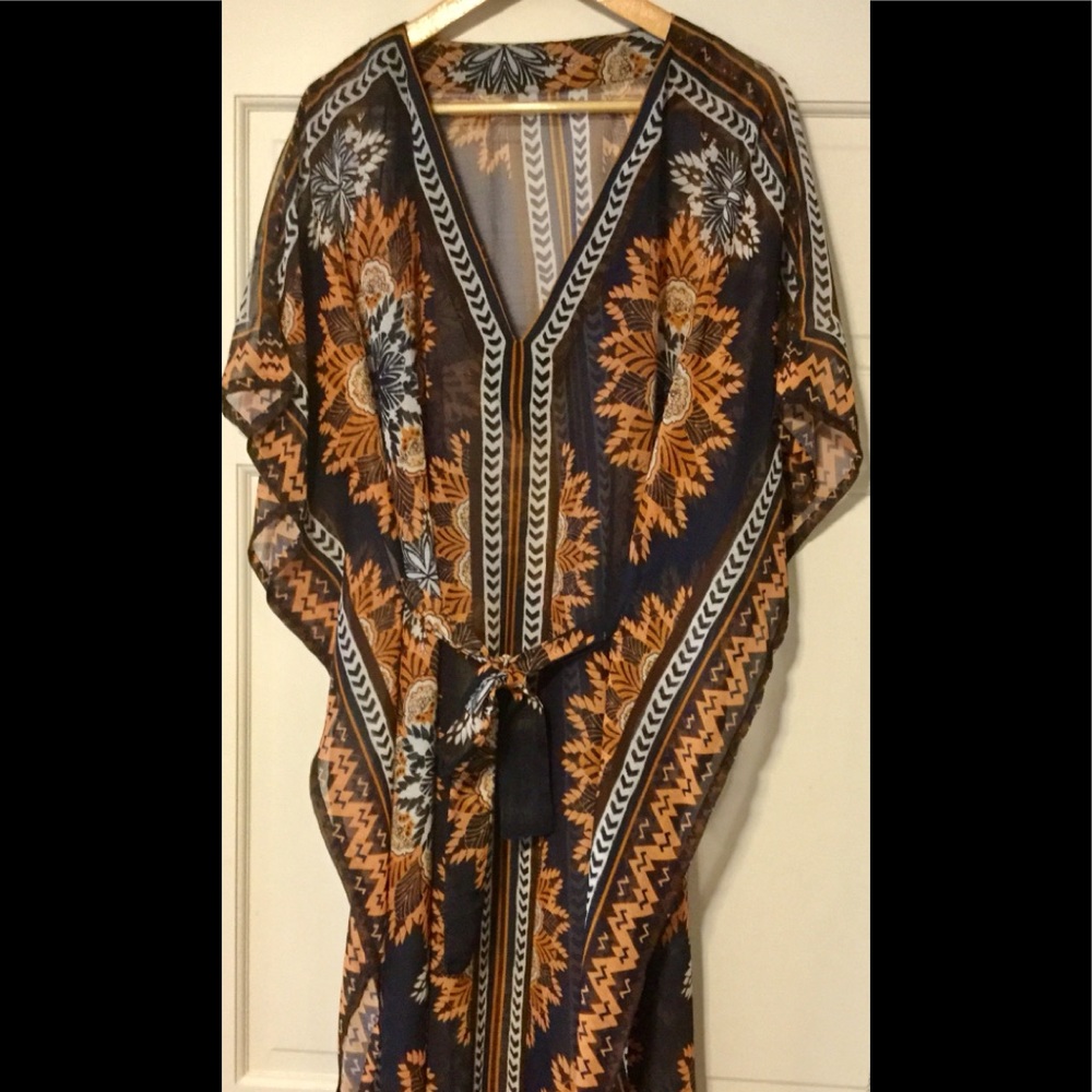 H&M Belted Maxi Kaftan